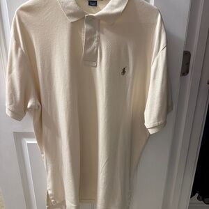 Mens Polo Ralph Lauren Shirt - Beige - Size Large